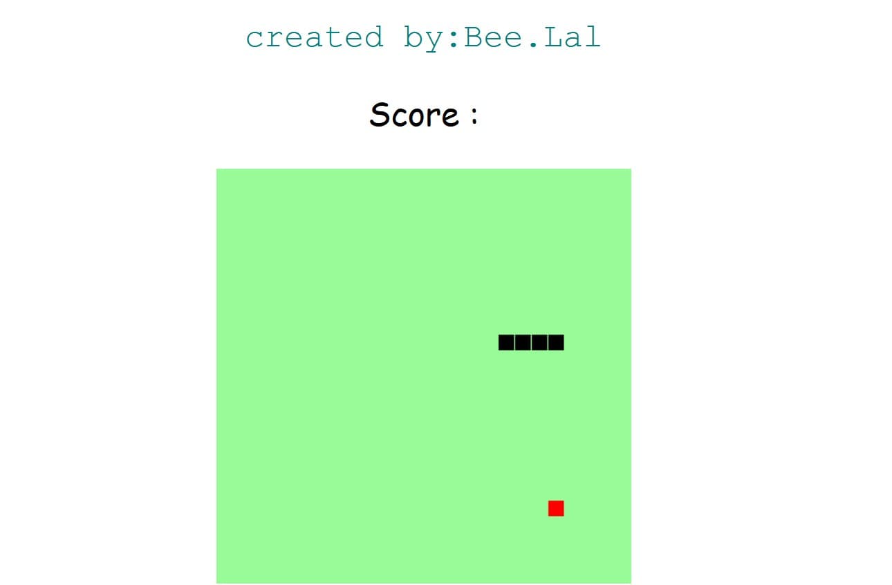 Snake Game screenshot